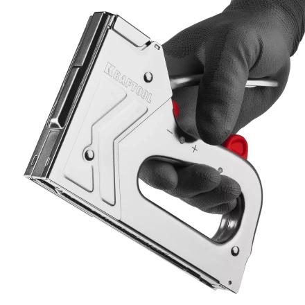 Стальной рессорный степлер 53(6-16мм)/300/500, KRAFTOOL 3180 купить в Нягани