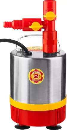 Насос GRINDA фонтанный д/чистой воды, нерж. сталь, 3 насадки, пропуск. способ. 1750 л/ч, высота подачи воды 2,3 м, 50 Вт GFPP-29-2.3 купить в Нягани