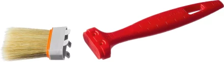 Кисть плоская ЗУБР&quot;УНИВЕРСАЛ-СТАНДАРТ&quot;, натуральная щетина, пластмассовая ручка, 1,5&quot;/38мм 01015-038 купить в Нягани