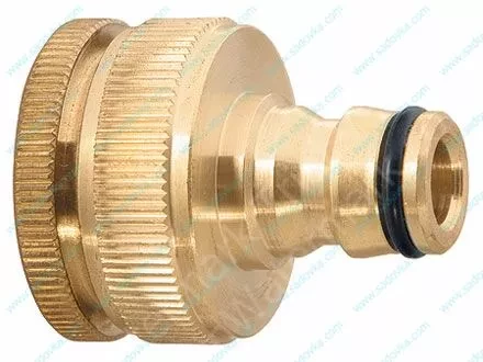 Адаптер латунный 3/4&quot;-1&quot; внутренняя резьба с переходником  PALISAD 65840 купить в Нягани