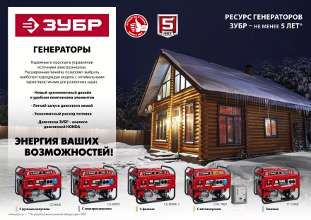 ЗУБР № 2 для генераторов мощностью свыше 4000 Вт, набор колес + рукоятка (НКР-2) купить в Нягани