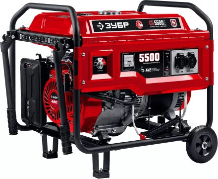 ЗУБР № 2 для генераторов мощностью свыше 4000 Вт, набор колес + рукоятка (НКР-2) купить в Нягани