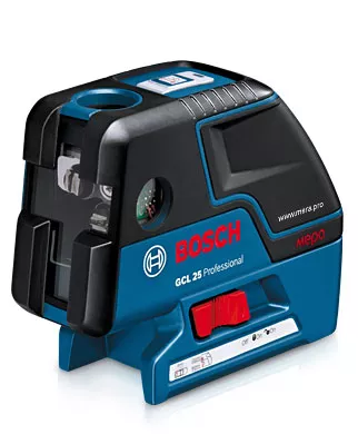 Нивелир лазерный BOSCH GCL 25 Prof +BS 150 проекция купить в Нягани