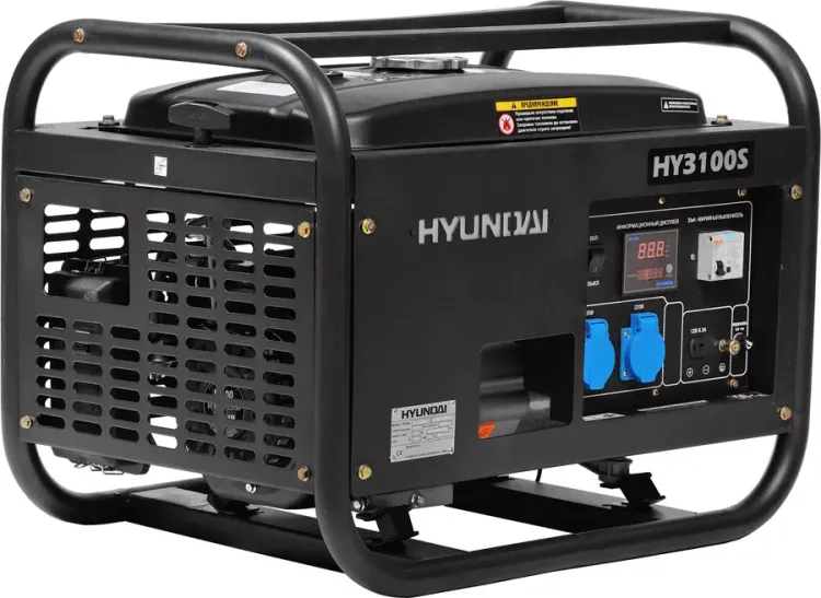 Бензогенератор Hyundai HY 3100S купить в Нягани