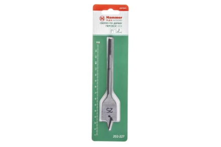 Сверло по дереву HAMMER Ф25х152мм (DR WD SP 25мм*152мм) купить в Нягани