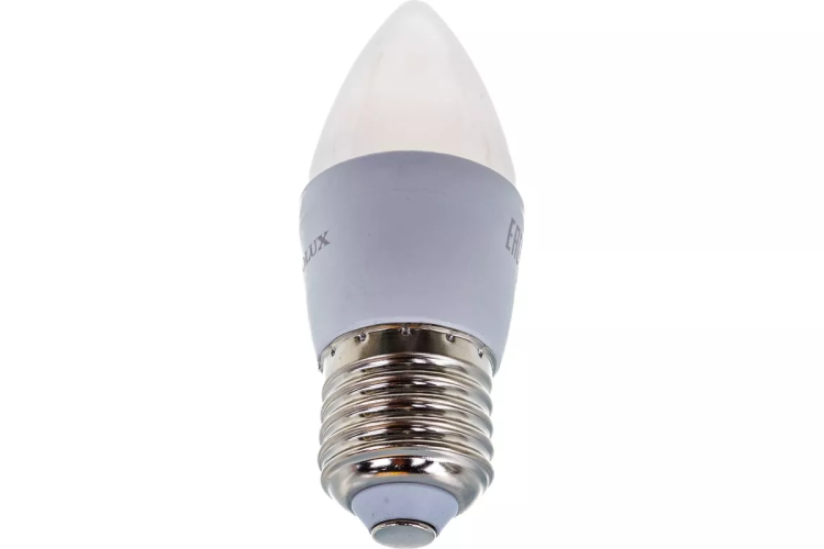 Лампа светодиодная EUROLUX LL-E-C37-6W-230-4K-E27 76/2/10 купить в Нягани