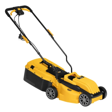 Газонокосилка электрическая GMC-1200, шир.,32см, 1200 Вт, 3 уров., травосб. 30 л// Denzel купить в Нягани