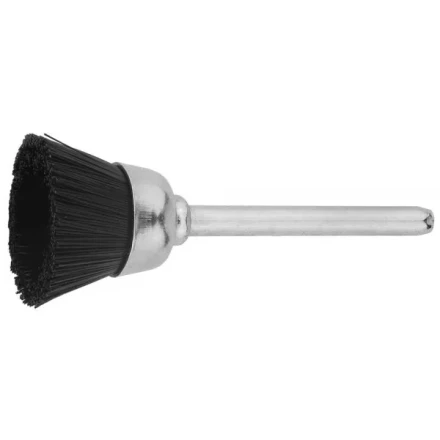 Щетка ЗУБР нейлоновая кистевая на шпильке, d 12,0x3,2мм, L 42,0мм, 1шт 35930 купить в Нягани