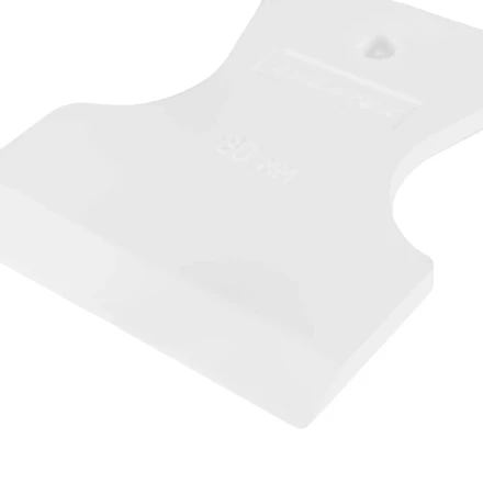 Шпатель, белая резина, 80 мм Россия Сибртех 85833 купить в Нягани