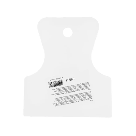 Шпатель, белая резина, 80 мм Россия Сибртех 85833 купить в Нягани