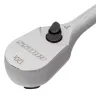 Ключ-трещотка 1/2" Gross 14052, CrV, 120 зубьев, цельнометаллический, хром купить в Нягани