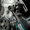 Ключ-трещотка 1/2" Gross 14052, CrV, 120 зубьев, цельнометаллический, хром купить в Нягани