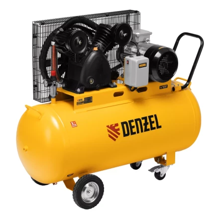 Компрессор воздушный рем. привод Denzel BCV 5500-T/200, 5,5 кВт, 200 литров, 850 л/мин купить в Нягани