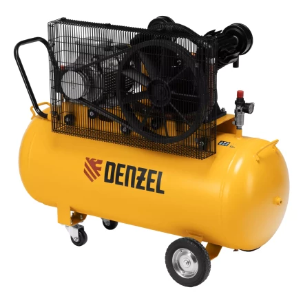 Компрессор воздушный рем. привод Denzel BCV 5500-T/200, 5,5 кВт, 200 литров, 850 л/мин купить в Нягани
