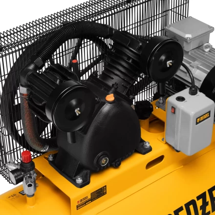 Компрессор воздушный рем. привод Denzel BCV 5500-T/200, 5,5 кВт, 200 литров, 850 л/мин купить в Нягани