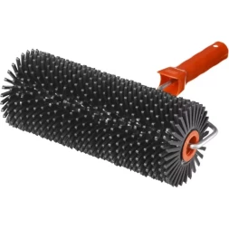 Валик игольчатый ЗУБР "МАСТЕР" по бетону в сборе, пластмассовые иглы 27мм, 105х240мм 03954-24