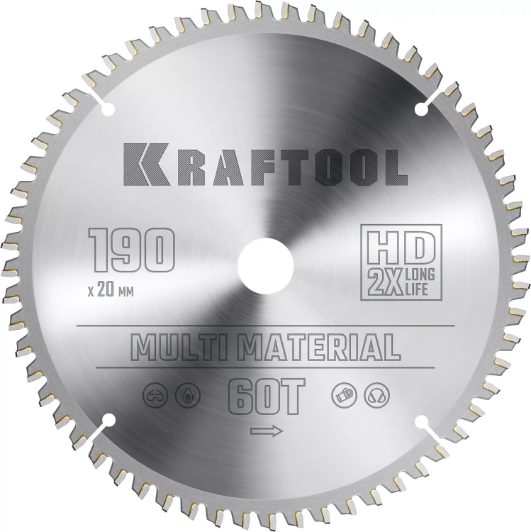 Диск пильный Multi Material, повышенный ресурс 36953-190-20 купить в Нягани