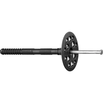 Дюбель ЗУБР &quot;МАСТЕР&quot; для изоляционных материалов полипропиленовый, металлический стержень, 10 x 140 мм, 100 шт 4-301525-10-140_z01 купить в Нягани