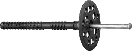 Дюбель ЗУБР &quot;МАСТЕР&quot; для изоляционных материалов полипропиленовый, металлический стержень, 10 x 140 мм, 100 шт 4-301525-10-140_z01 купить в Нягани