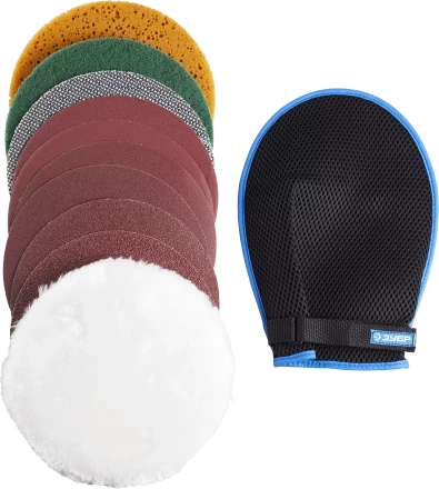 Насадки полировальные на липучке серия ЭКСПЕРТ купить в Нягани