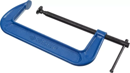 Струбцина  ЗУБР &quot;ПРОФЕССИОНАЛ&quot; тип &quot;G&quot;, корпус - ковкий чугун. 250мм 32245-250_z01 купить в Нягани