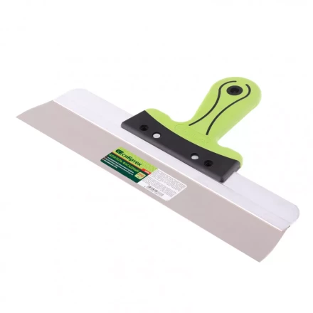 Шпатель фасадный нержавеющая сталь 350 мм двухкомпонентная ручка  Сибртех 85584 купить в Нягани