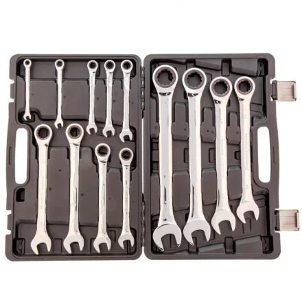 Набор ключей комбинированных Matrix трещоточных 13 шт 14797 купить в Нягани