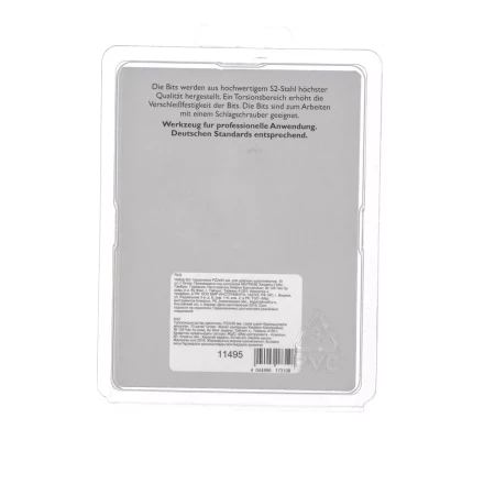 Набор бит торсионных PZ2x50 мм для ударных шуруповертов 10 шт. Gross 11495 купить в Нягани