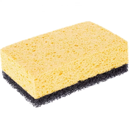Губка целлюлозная комбинированная для удаления эпоксидной затирки 150x95x50 мм Сибртех 86838 купить в Нягани