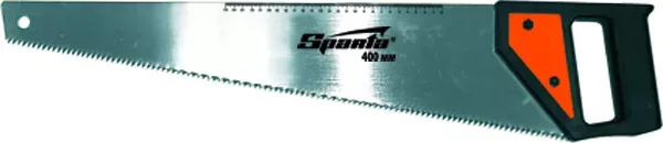 Ножовка по дереву 500 мм 5-6 TPI каленый зуб линейка пластиковая рукоятка SPARTA 232365 купить в Нягани