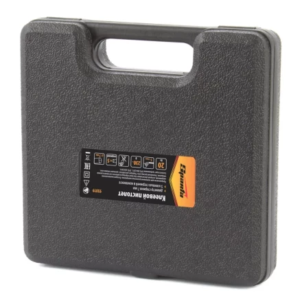 Клеевой пистолет с выключателем 7 мм в кейсе, 20 Вт, 5 г/мин Sparta 93019 купить в Нягани