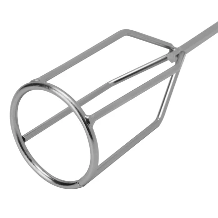 Миксер для гипсовых смесей Denzel, 80 х 530 мм, оцинкованный, шестигранный хвостовик 8 мм, 848417 купить в Нягани