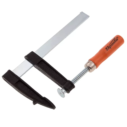 Струбцина F-образная Sparta, 150 x 80 x 210 мм, 204245 купить в Нягани