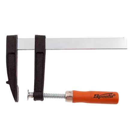 Струбцина F-образная Sparta, 150 x 80 x 210 мм, 204245 купить в Нягани