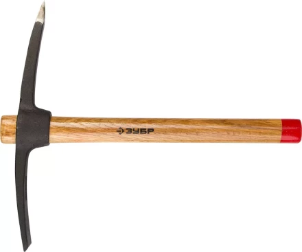 Кирка ЗУБР &quot;МАСТЕР&quot; кованая, с обратной деревянной рукояткой, 600г 20177-06 купить в Нягани