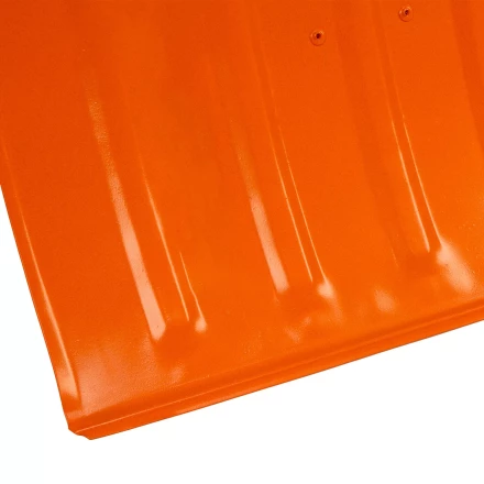 Лопата для уборки снега стальная Сибртех, 470х335х1335 мм, стальной черенок, Россия, 61656 купить в Нягани