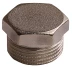 Заглушка GENERAL FITTINGS никелированная латунь, 6-ти гранная головка, наружная резьба, 1&quot; 51097-S-1 купить в Нягани