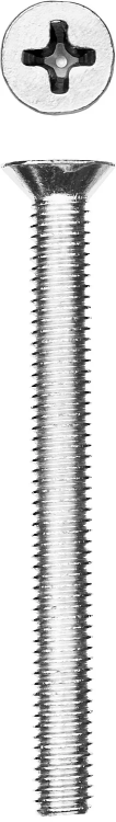 Винт DIN 965, M4 x 40 мм, 10 шт, кл. пр. 4.8, оцинкованный, ЗУБР 303116-04-040 купить в Нягани