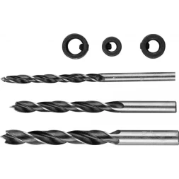 Набор сверл по дереву с ограничителями, 3шт(d=6-10мм), STAYER 30144-H6 30144-H6