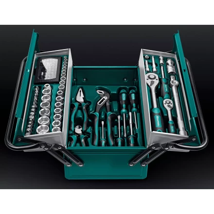 Универсальный набор инструмента в металлическом боксе, 99 предм. 27978-H99 купить в Нягани
