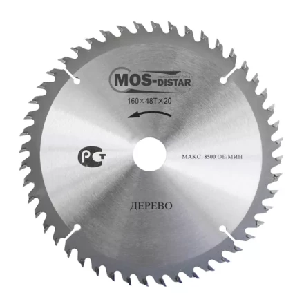 Пильный диск по дереву MOS-DISTAR (Стандарт) PSD2502432 купить в Нягани
