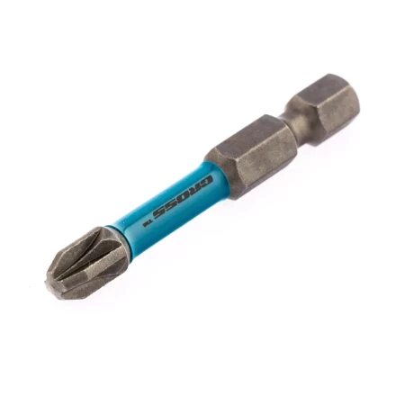 Набор бит торсионных PZ3x50 мм для ударных шуруповертов 10 шт. Gross 11496 купить в Нягани