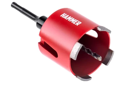 Коронка алмазная HAMMER Ф82мм (242-504) купить в Нягани