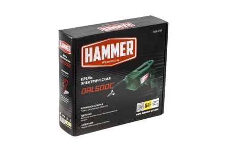 Дрель HAMMER DRL500С купить в Нягани