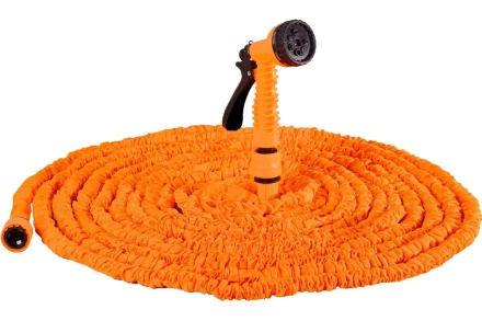 Набор для полива с растягивающимся шлангом 30м Вихрь 73/7/2/27 купить в Нягани