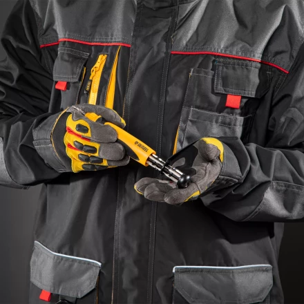 Отвертка реверсивная Denzel 7711609, механизм SmartPush mini 11 шт, CrMo купить в Нягани