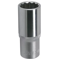 Головка торцевая 12-гранная глубокая 1/2"DR 16 мм S04HD4716 Jonnesway 49065