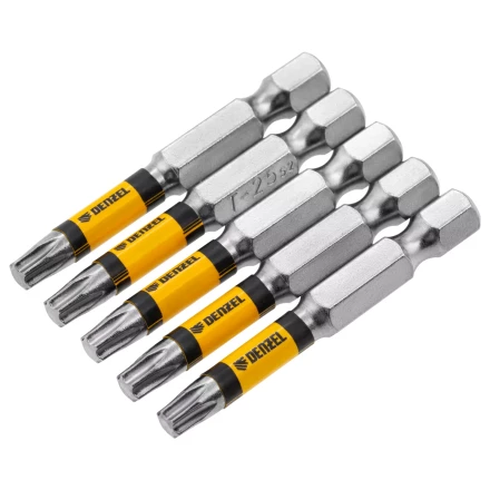 Бита T25x50, 5 шт. Denzel 7711321 купить в Нягани