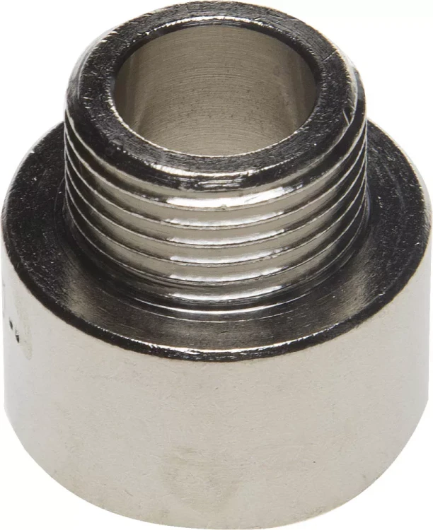 Переходник GENERAL FITTINGS удлиненный цилиндрический, никелированная латунь, 1/2" х 3/8" 51083-1/2-3/8 купить в Нягани