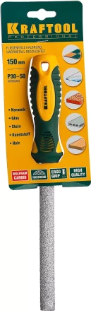 Напильник KRAFTOOL полукруглый с покрытием из карбида вольфрама, 150мм 16082-15_z01 купить в Нягани